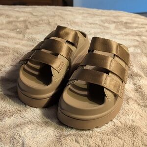 UGG Goldenglow Slide Sandal — Dark Sand